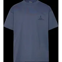 Ralph Lauren Big Fit Cotton Jersey Tee - Blue - 138-149