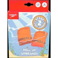 Speedo Unisex Kids Roll-Up Armband, Orange, One Size, 12-60 kg, 2-12 år