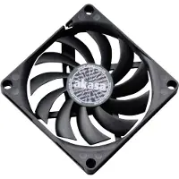 Akasa – Slimfan case fan, 80x80x10.8mm, 600-3000rpm, 27dB, PWM, black (AK-FN076)