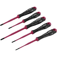 Rittal Schraubendreher Set isoliert SL 3x0,5_4x0,8_5,5x1/PZ (4052211)