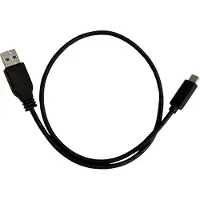 DeLOCK – USB cable, 1m, Type C ma - Type A ma, 3.2 Gen 2, black (83870)