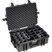 B&W Outdoor Case 6500 incl. divider system black