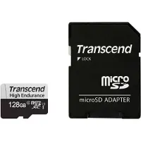 Transcend 128 GB MICROSDXC CARD, U1 - USD350V (W/ ADAPTER) (TS128GUSD350V)
