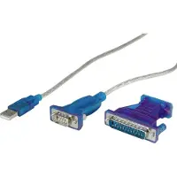 Value - serial adapter - USB-C - RS-232 x 1