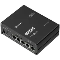 Teltonika networks rutc50 v2 esim 5g/4g/lte/3g wifi 6 router