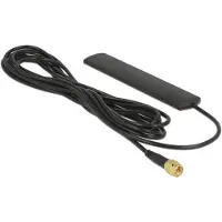 DeLOCK 88987 Ympärisäteilevä LTE-antenni 3 dBi SMA 3 m Musta (Itseliimautuva)