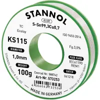 Stannol 30WPC puunpolttokolvi väreillä