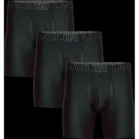 Under Armour Ua Performance Tech - Solid 6" 3Pk - Black - XS