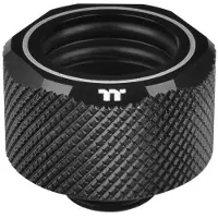 Thermaltake Pacific C-PRO G1/4 PETG Tube - nestejäähdytysjärjestelmän puristusliitin - musta