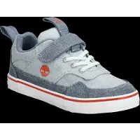 Timberland Stone Jump Low Hook & Loop Sneaker Lt Blue Canvas - Blue - 50