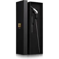 VacuVin - Slow Wine Pourer Kaatonokka Hopea/Musta
