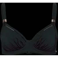 Fantasie East Hampton Uw Gathered Full Cup Bikini Top - Black - I x 75