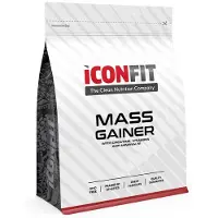 ICONFIT Mass Gainer jauhe, banaani, 1,5 kg