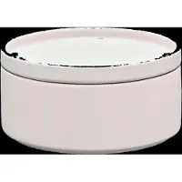 Blomus Storage Box L - 7,5 Cm, Ø 15,5 Cm - Pilar - Moonbeam - Cream - Ø 15.5CM