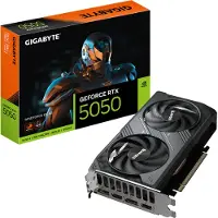 Gigabyte GeForce RTX 5050 WINDFORCE 8 Gt OC -näytönohjain