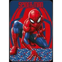 Spider-man Spiderman Fleece Blanket - Blue - ONE SIZE
