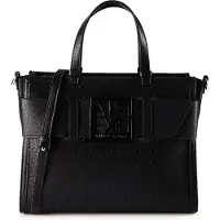 Armani Exchange Susy Shopperit 32 cm Musta
