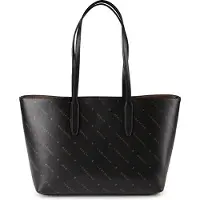 Liebeskind berlin Monogram Shopperit M Nahka 47 cm Musta