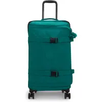 Kipling Basic Spontaneous 4-pyöräinen vetolaukku M 66 cm Vihreä