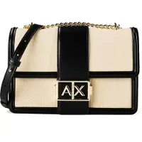 Giorgio Armani Wonder Crossbody-laukku 25 cm Musta