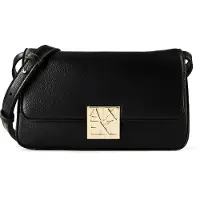 Armani Exchange Amy Crossbody-laukku 21 cm Musta