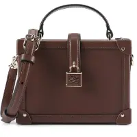 Karl Lagerfeld Autograph Mini laukku Nahka 17.5 cm Ruskea