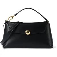 Furla Sfera Soft Käsilaukku Nahka 24 cm Musta