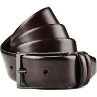 BOSS Carmello Vyö Nahka 100 cm Ruskea