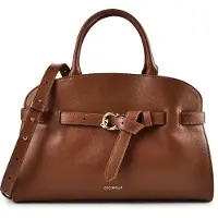 Coccinelle Sabine Käsilaukku Nahka 34 cm Ruskea