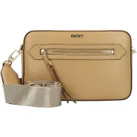 DKNY Bryant Crossbody-laukku Nahka 23 cm Ruskea