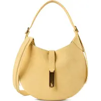 Ralph Lauren Polo ID Olkalaukku Nahka 25 cm Keltainen