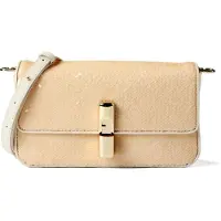 Furla Iride Crossbody-laukku S Nahka 24 cm Beige