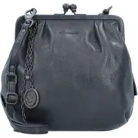 Aunts & uncles Grandma's Luxury Club Mrs. Fortune Cookie Crossbody-laukku Nahka 23 cm Musta