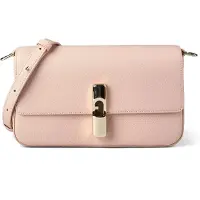 Furla Iride Crossbody-laukku Nahka 24 cm Vaaleanpunainen