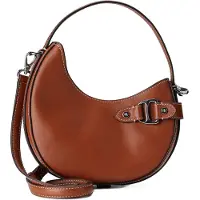 Lauren Accesorios Tasha Olkalaukku Nahka 19.5 cm Ruskea