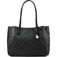 GUESS Noelle II Olkalaukku 40 cm Kannettavan tietokoneen taskun syvyys Musta