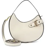Ralph Lauren Tasha Olkalaukku Nahka 19.5 cm Valkoinen