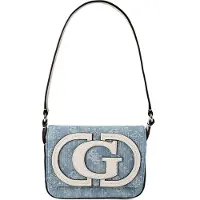 GUESS for woman. HWDG9740190 Blue Ruby Logo Bag (OSFA), Casual, Cotton