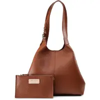 Coccinelle C-Easy Olkalaukku Nahka 34 cm Ruskea