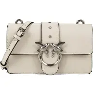 Pinko Love One Crossbody-laukku Nahka 21 cm Beige