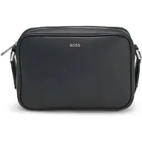 BOSS Northon Crossbody-laukku Nahka 23 cm Musta