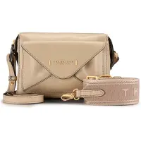 The bridge Crossbody-laukku Nahka 20 cm Keltainen