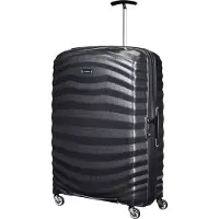 Samsonite Lite-Shock 4-pyöräinen vetolaukku 81 cm Musta