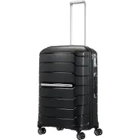 Samsonite Flux 4-pyöräinen vetolaukku 68 cm Laajennettava Musta