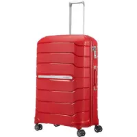 Samsonite Flux 4-pyöräinen vetolaukku 75 cm Laajennettava Punainen