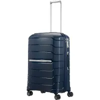 Samsonite Flux 4-pyöräinen vetolaukku 68 cm Laajennettava Sininen