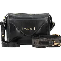 The bridge Crossbody-laukku Nahka 20 cm Musta