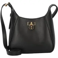 Ralph Lauren Tanner Mini bag olkalaukku Nahka 16 cm Musta