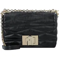 Furla 1927 Olkalaukku Nahka 22 cm Musta
