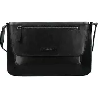 The bridge Giulio Messenger-laukku Nahka 34 cm Musta